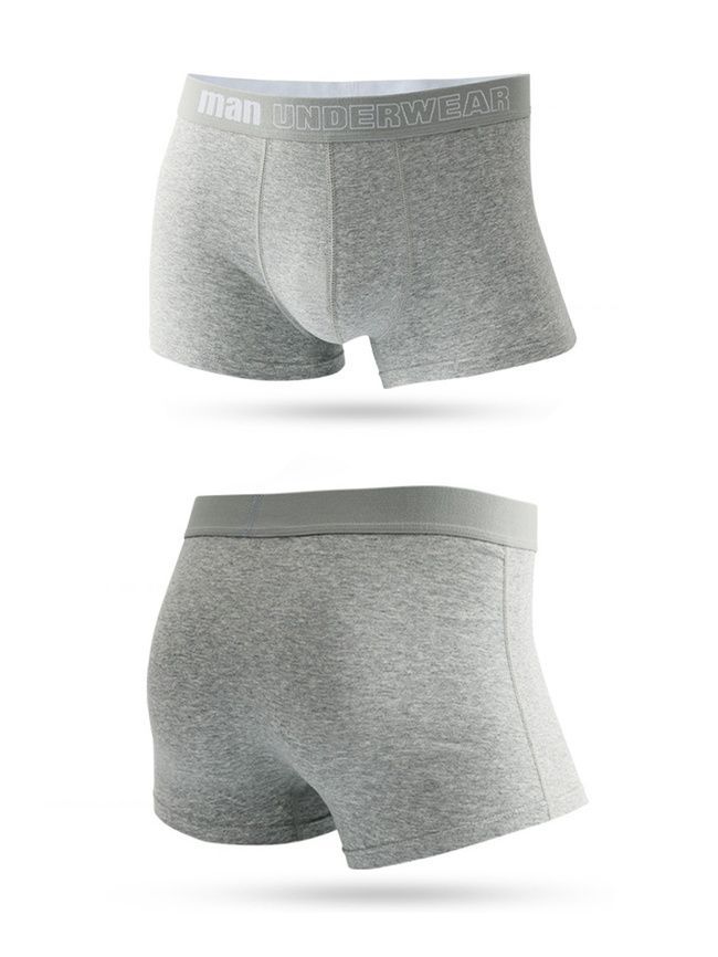 Set of 3 pcs. men's cotton boxer briefs, underwear, Classic Boxers, (colour mix), S