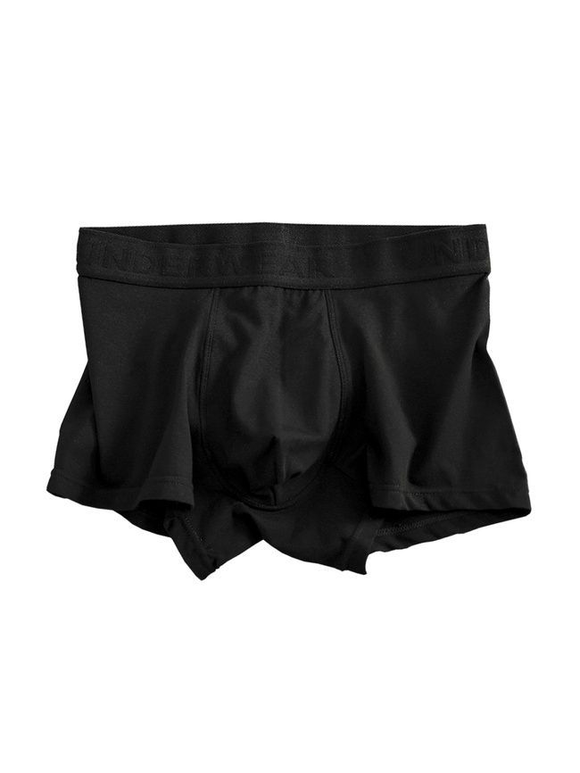 Чоловічі труси боксери бавовняні базові, нижня білизна, Monarch Boxers, (чорний), L BM01L фото