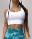 Women's sports top with push-ups and removable cups, Active, (white), S