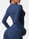 Longsleeve women's basic sports sweater for fitness, Basic Long, (dark blue), M