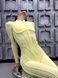 Women's long sports fitness jumpsuit with zipper and external seams, Sculpt Prime, (lemon), S