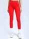 Damskie legginsy sportowe do fitnessu z zewnętrznymi szwami, Sculpt, (czerwony), L