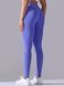 Women's push-up fitness leggings with V-belt, V-shape, (violet), S