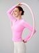 Longsleeve women's sweater with narrow neckline, Active Base, (pink), S