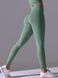 Damskie legginsy &bdquo;Base&rdquo; z push-up, bezszwowe, sportowe do fitnessu (jasnozielony), S