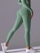 Damskie legginsy &bdquo;Base&rdquo; z push-up, bezszwowe, sportowe do fitnessu (jasnozielony), S