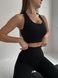 Komplet sportowy trzyelementowy: legginsy, top, rashguard, Euphoria, (czarny), S