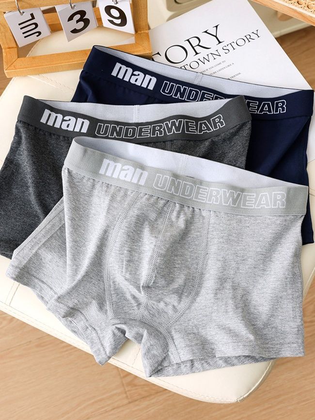 Чоловічі труси боксери бавовняні базові, нижня білизна, Classic Boxers, (темно-синій), S BC02S фото