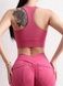 Damski top sportowy z push-up i wyjmowanymi miseczkami, Muse, (r&oacute;żowy), S