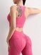 Damski top sportowy z push-up i wyjmowanymi miseczkami, Muse, (r&oacute;żowy), S
