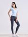 Women's sports T-shirt for fitness with a wide neck, Second Skin, (light blue), S