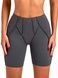 Women's sports shorts for fitness with external seams, Sculpt, (dark gray), S